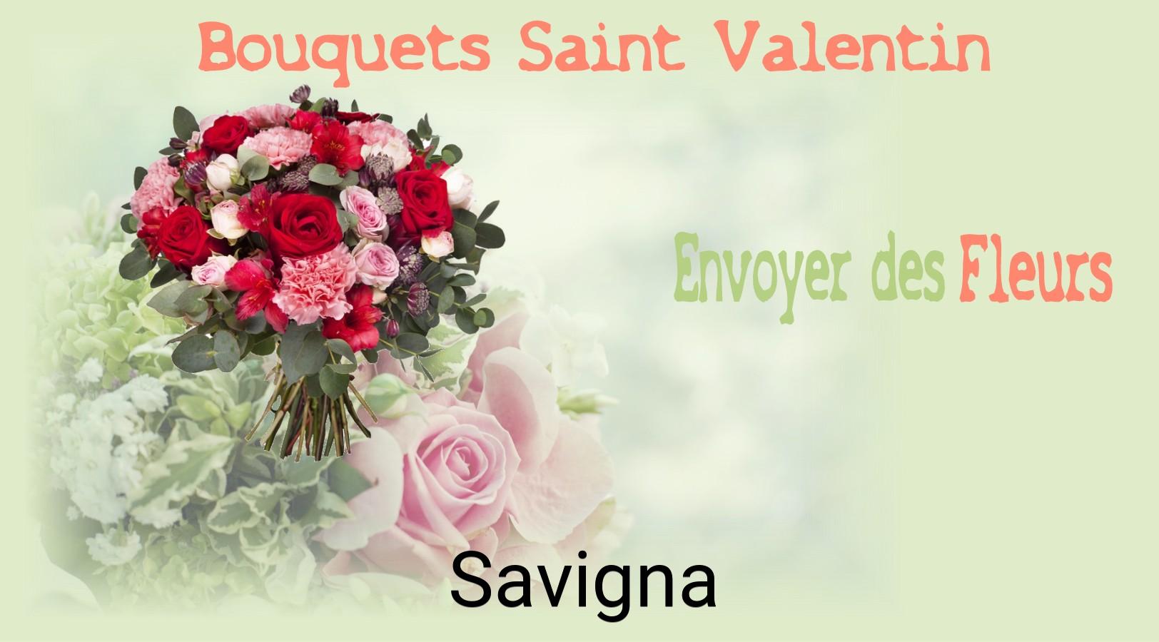 Roses de Saint-Valentin livrées à Savigna